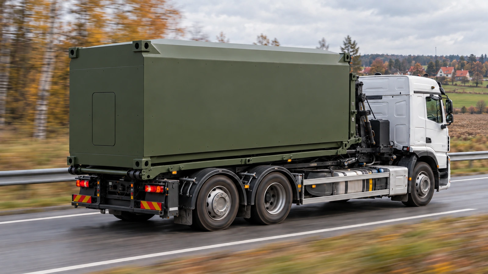 Wizualizacja transportu mobilnego modułu HERMIT 2.0